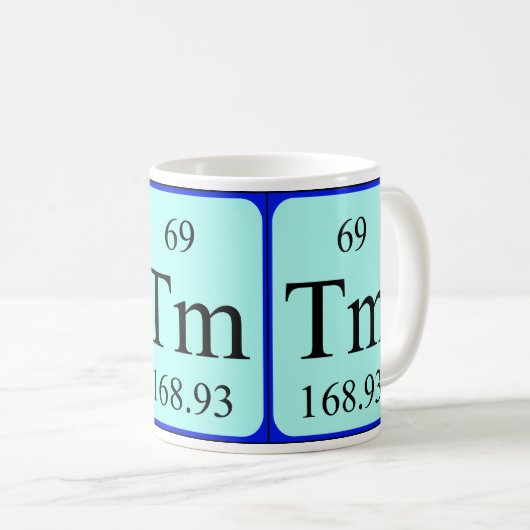 Element 69 mok - Thulium (Voorkant rechts)