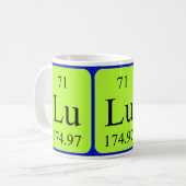 Element 71 mok - Lutetium (Voorkant links)