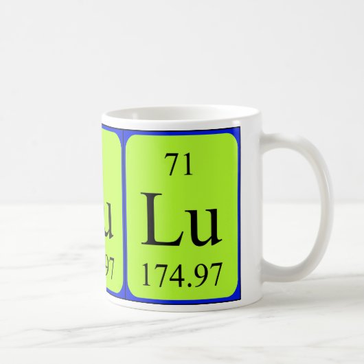 Element 71 mok - Lutetium (Rechts)