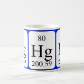 Element 80 witte mok - Kwik (Center)