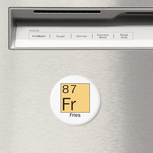 Element 87: Fries Magneet (Insitu (Vaatwasser))