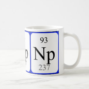 Element 93 witte mok - Neptunium