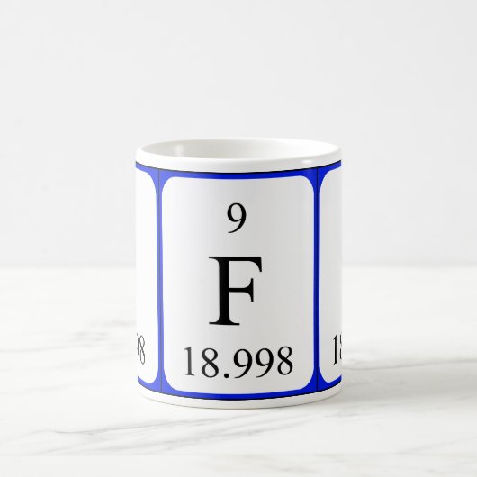 Element 9 witte mok - fluor (Center)