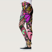 Element 9b Doodle Fine Art Leggings roze (Links)