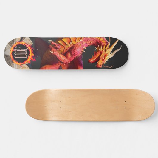 *~* Element AP88 Elemental Dragon Fierce Fire Persoonlijk Skateboard (Horizontaal)
