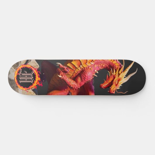 *~* Element AP88 Elemental Dragon Fierce Fire Persoonlijk Skateboard (Horizontaal)