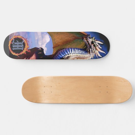 *~* Element AP88 Elemental Dragon Fierce Sky Cloud Persoonlijk Skateboard (Horizontaal)