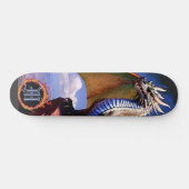 *~* Element AP88 Elemental Dragon Fierce Sky Cloud Persoonlijk Skateboard (Horizontaal)
