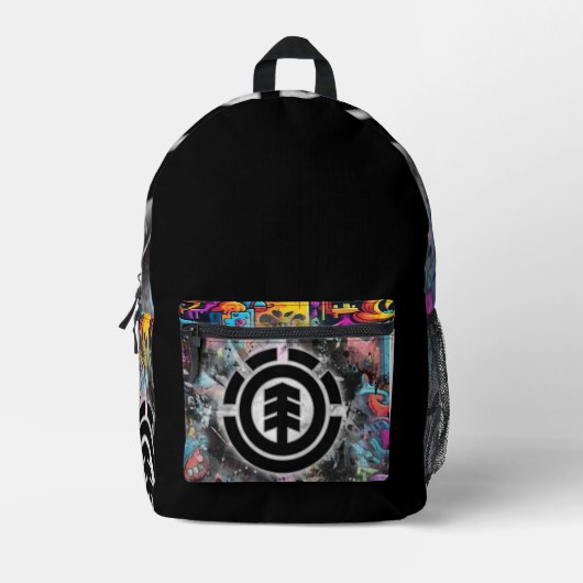 Elément  bedrukte rugzak (Voorkant)