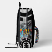 Elément  bedrukte rugzak (Links)