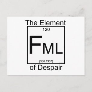Element FML Briefkaart