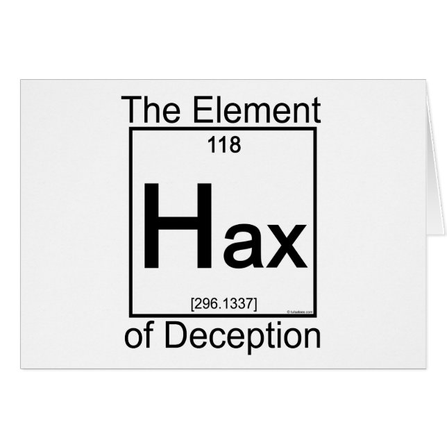 Element HAX (Voorkant Horizontaal)