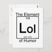 Element LOL Briefkaart (Voorkant / Achterkant)
