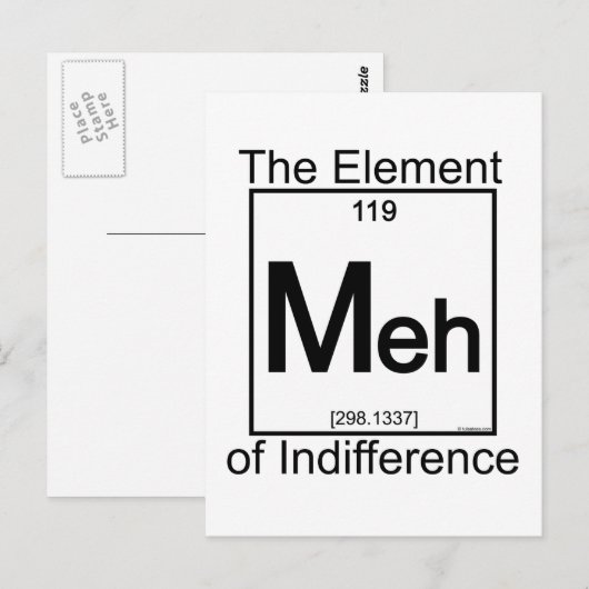 Element MEH Briefkaart (Voorkant / Achterkant)