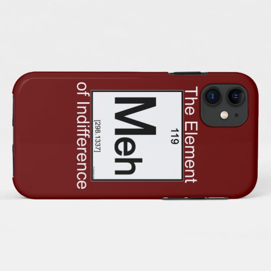 Element MEH Case-Mate iPhone Case (Achterkant (horizontaal))