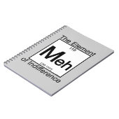 Element MEH Notitieboek (Linkerzijde)