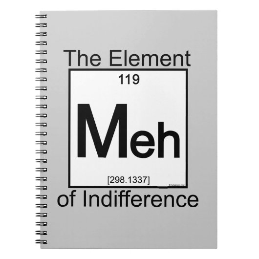 Element MEH Notitieboek (Voorkant)