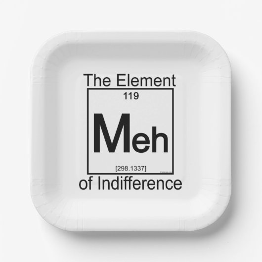 Element MEH Papieren Bordje (Voorkant)