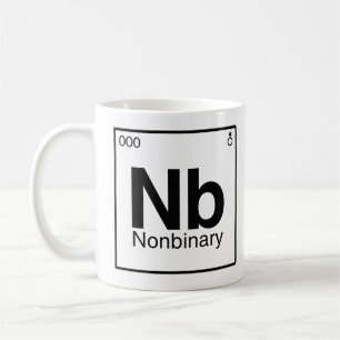 Element NB - Niet-binaire periodiek systeem Koffiemok