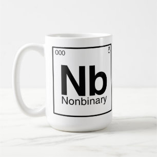 Element NB - Niet-binaire periodiek systeem Koffiemok
