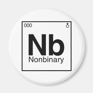 Element NB - Niet-binaire periodiek systeem Magneet