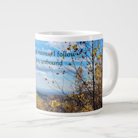 Element of Air Mug - The Wind Follower Grote Koffiekop (Voorkant rechts)