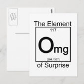 Element OMG Briefkaart (Voorkant / Achterkant)