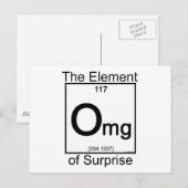 Element OMG Briefkaart (Voorkant / Achterkant)