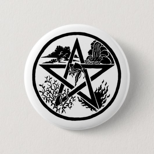 Element Pentacle Button (Voorkant)
