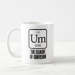 Element van verwardheid Funny Mug Koffiemok