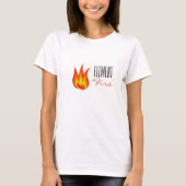 Element vuur t-shirt (Voorkant)