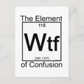 Element WTF Briefkaart (Voorkant)