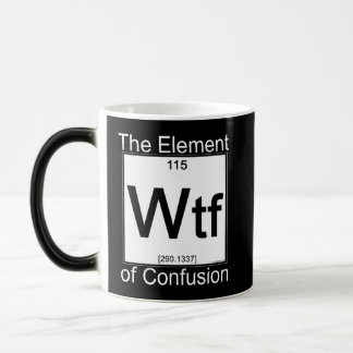 Element WTF Magische Mok