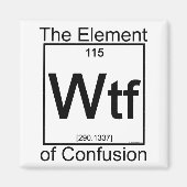Element WTF Magneet (Voorkant)