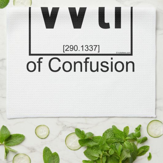 Element WTF Theedoek (Gevouwen)