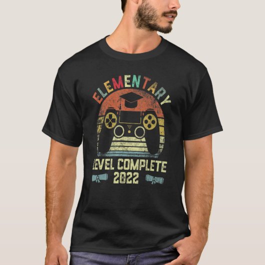 Elementair Afstuderen 2022 niveau Complete video G T-shirt (Voorkant)