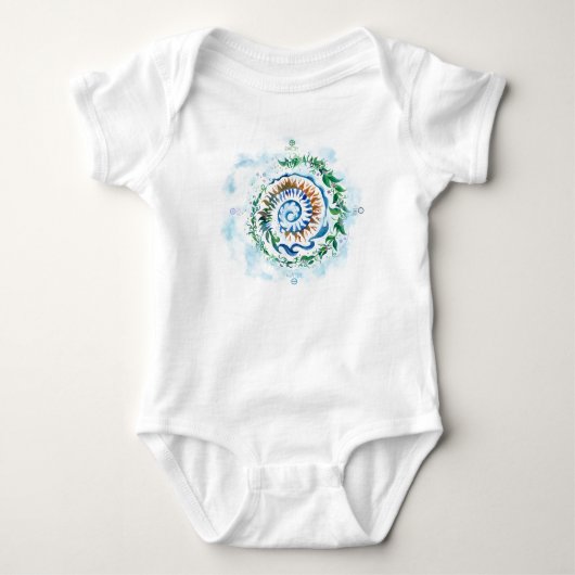Elementair Baby Romper (Voorkant)