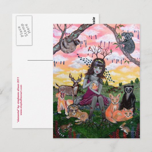 Elementair Briefkaart (Voorkant / Achterkant)