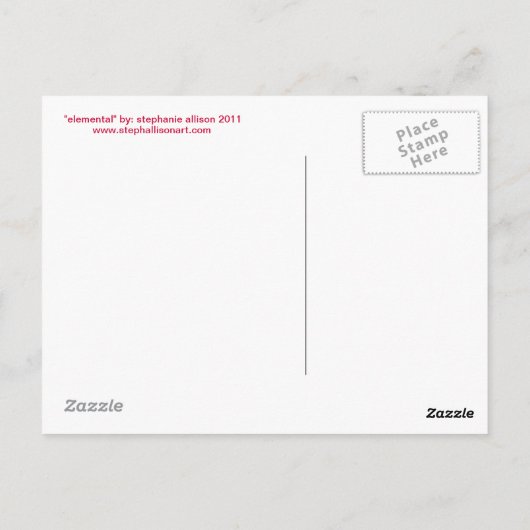 Elementair Briefkaart (Achterkant)