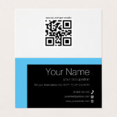 ELEMENTAIR Collectie Gevouwen Visitekaartje (Buitenkant ongevouwen)