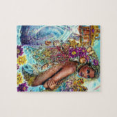 Elementair Collectie - Water - Zeemeermin Legpuzzel (Horizontaal)