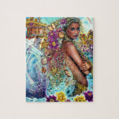 Elementair Collectie - Water - Zeemeermin Legpuzzel (Verticaal)