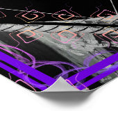 Elementair ether binnen water meditatie hulp Tattv Poster (Hoek)