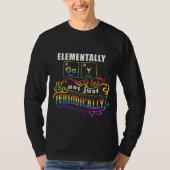 Elementair gedoe niet alleen periodiek t-shirt (Voorkant)