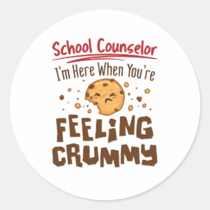 Elementair Gezegde voor middelbaar schoolonderwijs Ronde Sticker