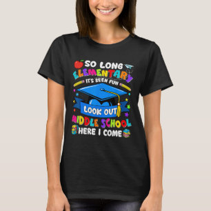 Elementair Het was leuk om naar de middelbare scho T-shirt