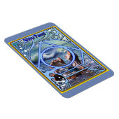 Elementair kaartontwerp van water magneet (Rechterzijde)