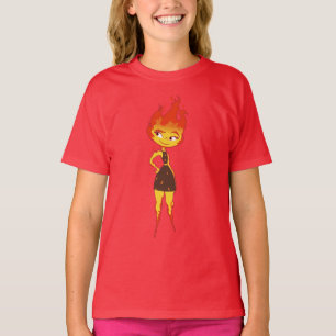 Elementair lumen van lid t-shirt