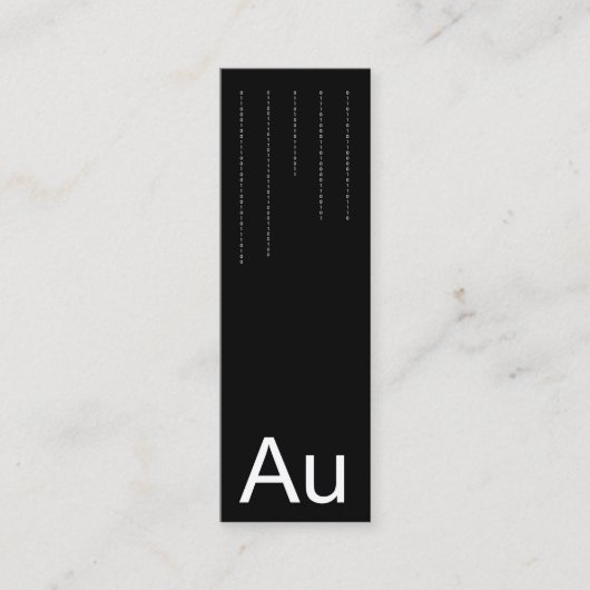 Elementair Mini Visitekaartje (Voorkant)