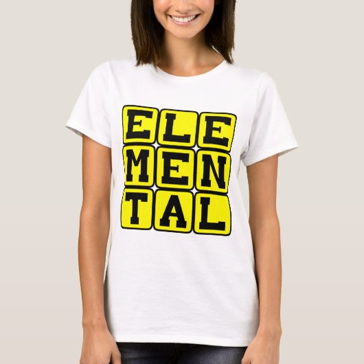 Elementair, mythisch wezen t-shirt (Voorkant)